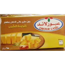 عبور لاند جبنة شيدر تتراباك - 125 جم